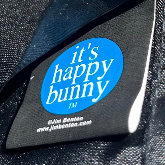 Vintage Y2K Jim Benton Happy Bunny Zip Wallet | “I Just Don’t Listen” Hot Topic - Picture 6 of 11